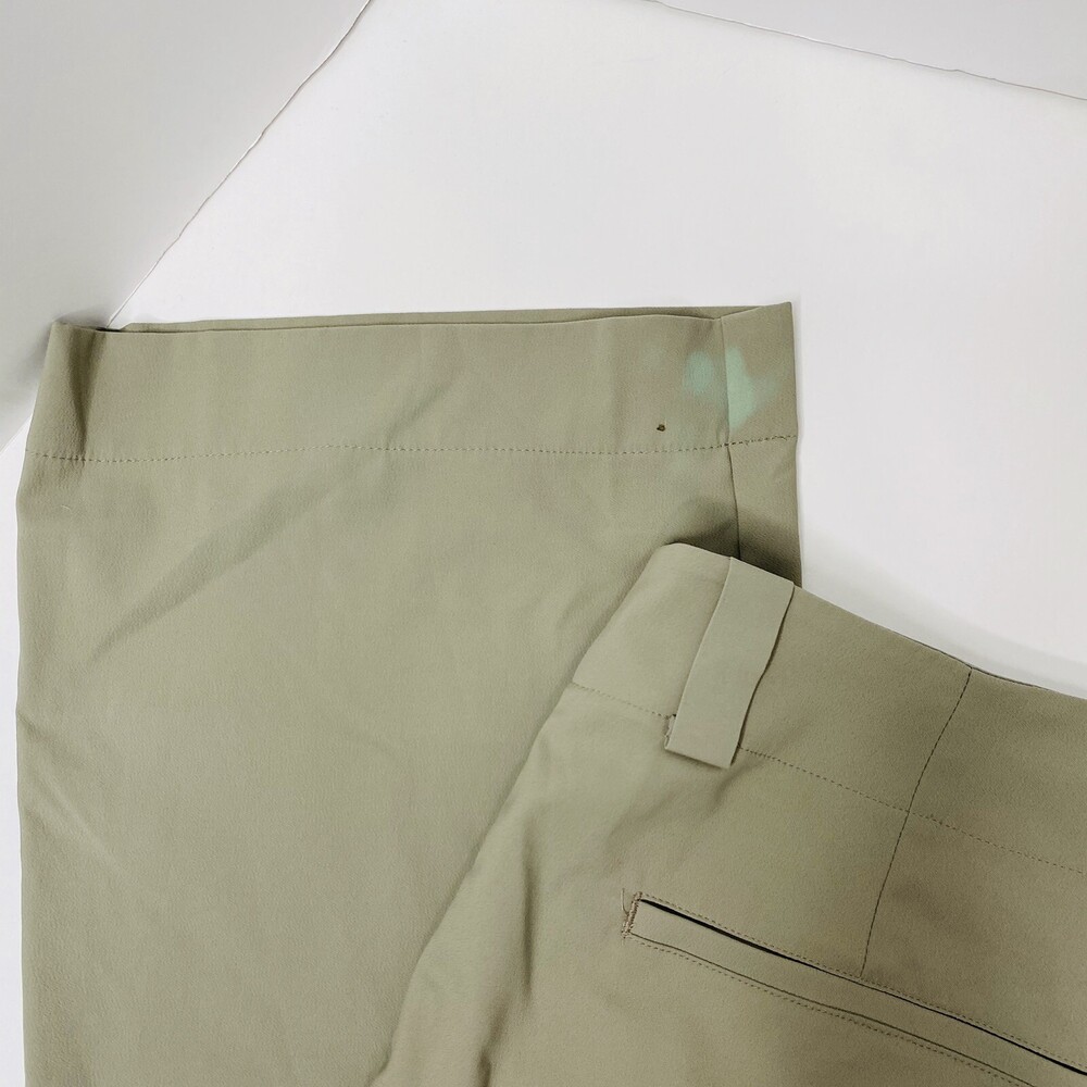 Nike Golf Men's Khaki Straight Leg Flat Front Active Chino Pant Sz L NikeFitDry - Picture 7 of 8